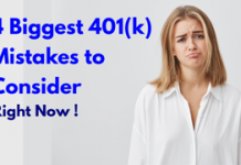 4 Biggest 401(K) Mistakes to consider right now 401k mistakes