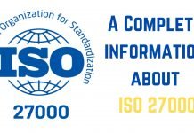 Know all about ISO certification 27000 A Complete information about ISO 27000
