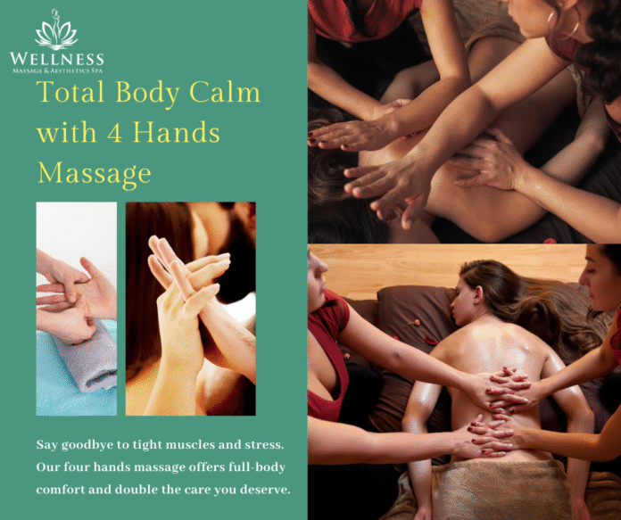 four hand massage in Lexington, SC